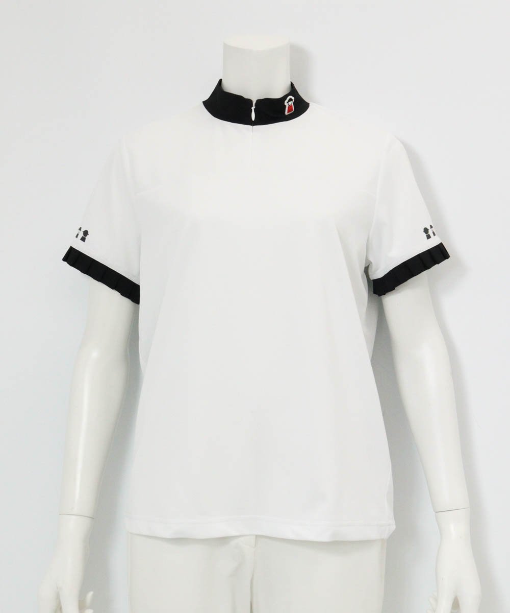Picone Club 【ピッコーネクラブ公式】プリーツ袖UV速乾プルオーバー ピッコーネクラブ トップス カットソー・Tシャツ ホワイト ネイビー イエロー【送料無料】