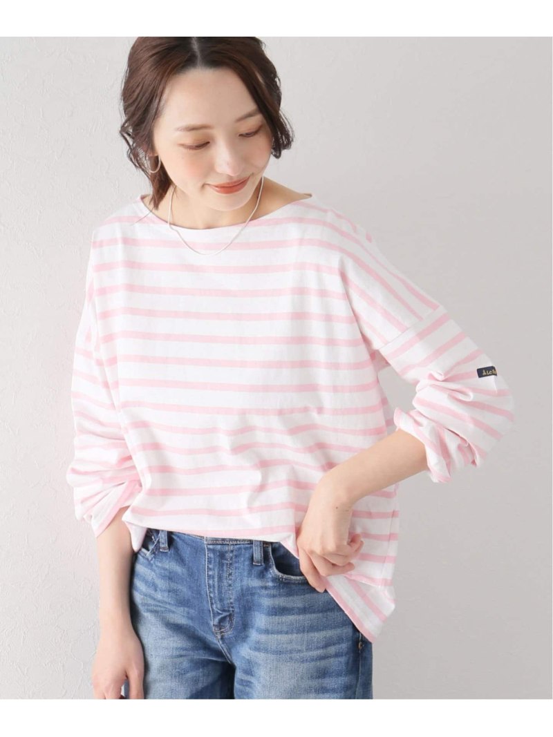 La Totalite 【LE MINOR/ルミノア】PETIT COPAIN ラ トータリテ トップス カットソー・Tシャツ ピンク グレー【送料無料】のサムネイル