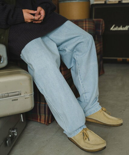 WEGO MEN'S デニムイージーワイドパンツ ウィゴー パンツ その他のパンツ ブルー ブラック グレー WEGO MEN'S デニムイージーワイドパンツ ウィゴー パンツ その他のパンツ ブルー ブラック グレー
