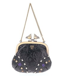 アナスイ（ANNA SUI） ANNA SUI リトルバード 口金小銭入れ クイーポ ファッション雑貨 その他のファッション雑貨 ブラック ピンク ブラウン パープル【送料無料】