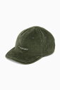 and wander corduroy cap アンドワンダー 帽子 その他の帽子 グリーン ブラック ホワイト【送料無料】
