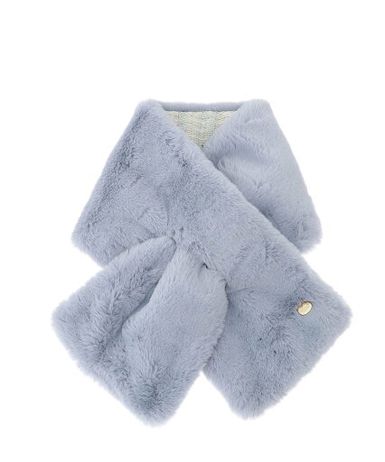 PAUL & JOE PAUL&JOE ACCESSOIRES ポール&ジョー ツイード フェイクファーリバーシブル マフラー ムーンバット ファッション雑貨 マフラー・ストール・ネックウォーマー ホワイト ブラック ブルー【送料無料】 PAUL & JOE PAUL&JOE ACCESSOIRES ポール&ジョー ツイード フェイクファーリバーシブル マフラー ムーンバット ファッション雑貨 マフラー・ストール・ネックウォーマー ホワイト ブラック ブルー【送料無料】