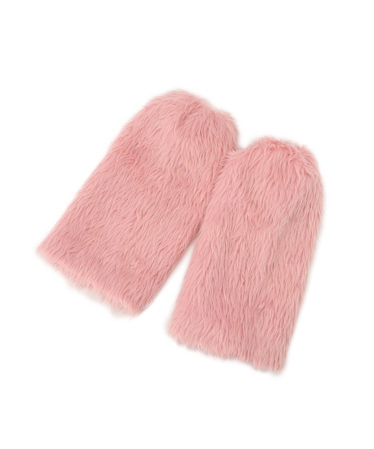 【SALE／10%OFF】Doll Kiss フェイクファーレッグカバー エスペランサ 靴下・レッグウェア 靴下 ピンク