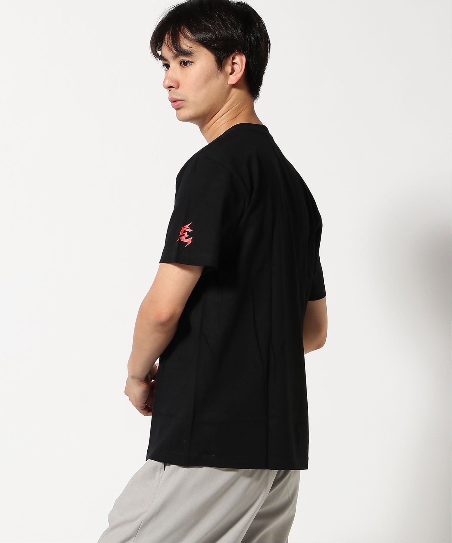 F.S.B/(U)Graphic T エフエスビー トップス カットソー・Tシャツ ブラック