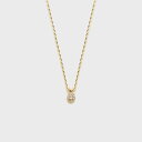 NOJESS K10ダイヤモンドネックレス(0.05ct) ノジェス アクセサリー・腕時計 チョーカー【送料無料】