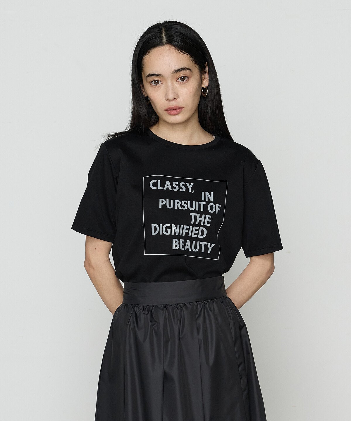 スーピマコットンロイヤルクール プルオーバー コムサ トップス カットソー・Tシャツ ブルー ネイビー ホワイト ブラック