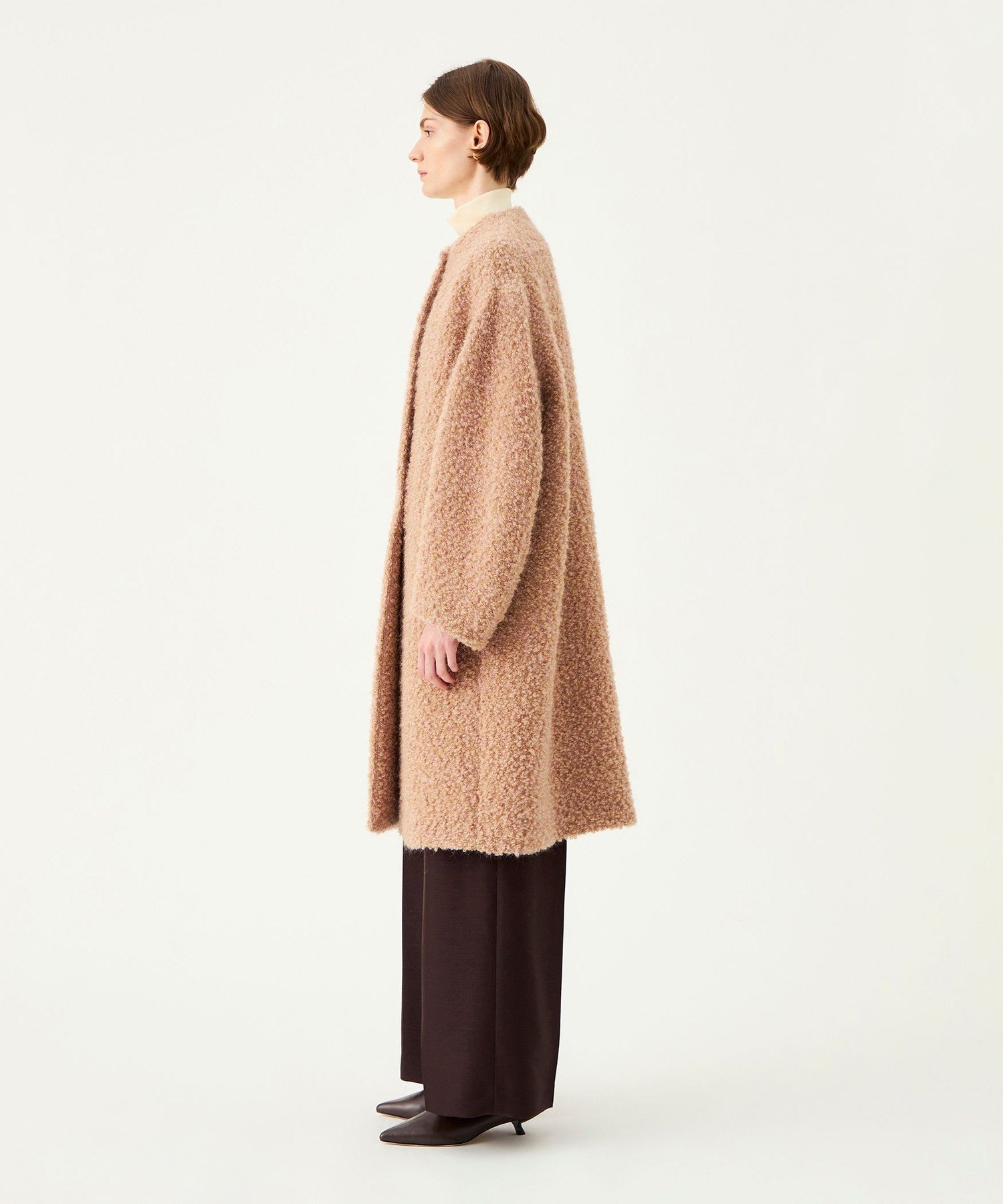 【WEB先行予約】Danielle ミドルコート トゥモローランド ジャケット・アウター その他のジャケット・アウター ベージュ