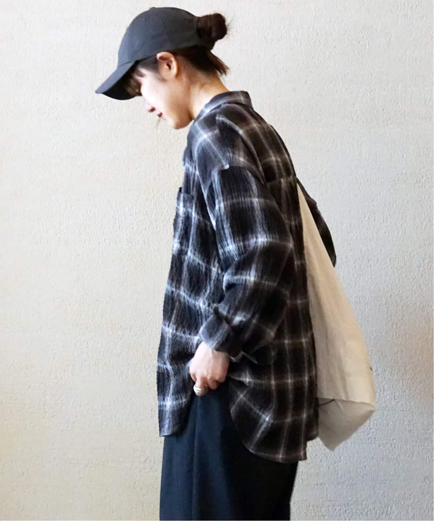 journal standard luxe 《予約》チェック RC-シャツ ジャーナルスタンダード ラックス トップス シャツ・ブラウス ベージュ ブラウン ブラック
