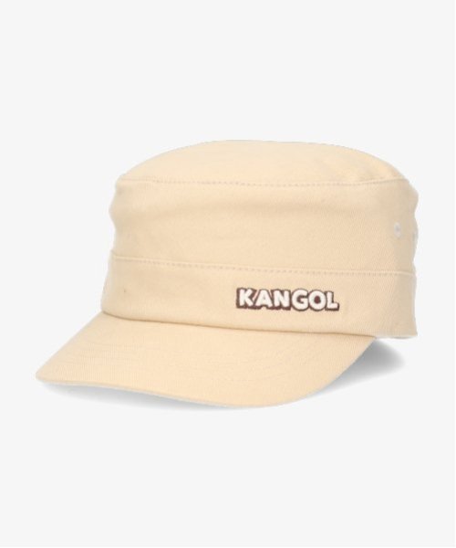 KANGOL KANGOL Cotton Twill Army Cap オーバーライド 帽子 キャップ ベージュ ブラック【送料無料】