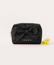 TOCCA RIBBON KNOT POUCH ポーチ トッカ 財布・ポーチ・ケース ポーチ ブラック ネイビー ピンク ワインレッド【送料無料】