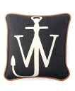 JW ANDERSON CUSHION ジェイ ダブリュー アンダーソン インテリア・生活雑貨 クッション・クッションカバー ブラック【送料無料】