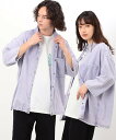 【SALE/55%OFF】Purple&Yellow 硫化染めデニム/インディゴ染めデニムシャツ コムサイズム トップス シャツ・ブラウス ブラック パープル【...