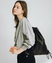 Sonny Label エンボスロゴナップサック サニーレーベル バッグ リュック・バックパック ホワイト ブラック【送料無料】