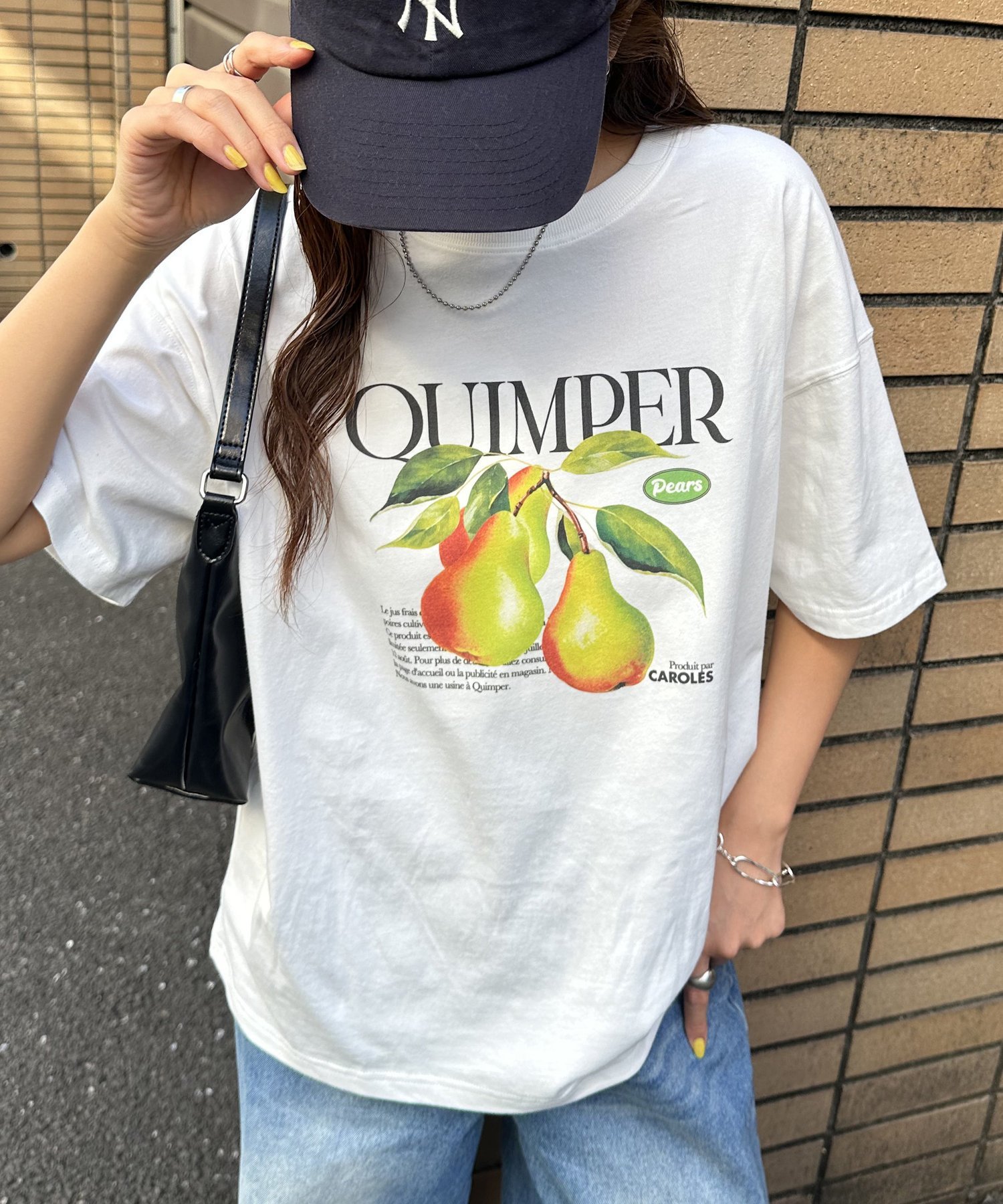 Discoat 【ユニセックス】アソートフルーツグラフィックTシャツ ディスコート トップス カットソー・Tシャツ ブルー オレンジ グリーン【送料無料】