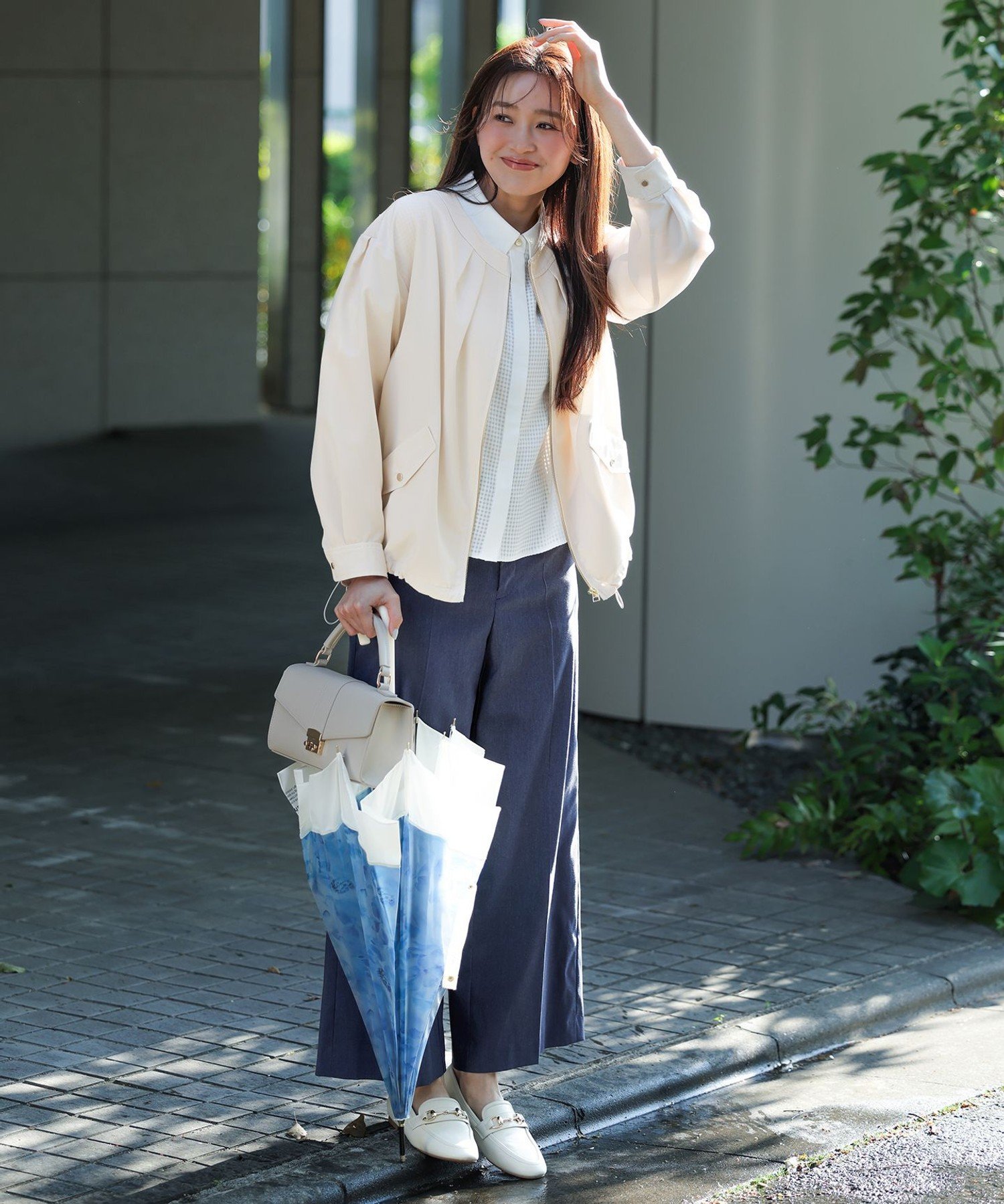 【SALE／11%OFF】ANY SIS S エアリーストレッチ ワイドパンツ エニィスィス パンツ その他のパンツ グレー ブラウン ブルー ネイビー ベージュ ブラック ホワイト【送料無料】