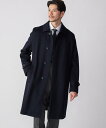 ロロピアーナ　 【SALE／30%OFF】SHIPS SHIPS: LORO PIANA FABRIC ストーム システム バルマカン コート シップス ジャケット・アウター カバーオール・ワークジャケット ネイビー グレー ブラウン【送料無料】