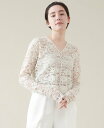【SALE/50%OFF】martinique レースブラウス(セットアップ可) マルティニーク トップス シャツ・ブラウス ホワイト ブラック【送料無料】