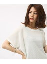 【SALE/50%OFF】AZUL by moussy ハイツイストドルマンニット アズールバイマウジー ニット【RBA_S】【RBA_E】