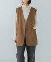 【SALE/65%OFF】URBAN RESEARCH スウェードライクジレ アーバンリサーチ トップス ベスト・ジレ ブラウン【送料無料】(4)