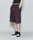 【SALE/70%OFF】6(ROKU) <6(ROKU)>シアー ミリタリーショートパンツ ユナイテッドアローズ アウトレット パンツ キュロット ワインレッ...