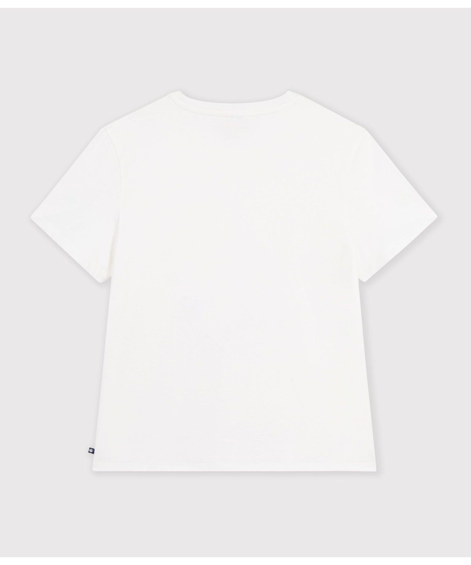 プリント半袖Tシャツ プチバトー トップス カットソー・Tシャツ ホワイト
