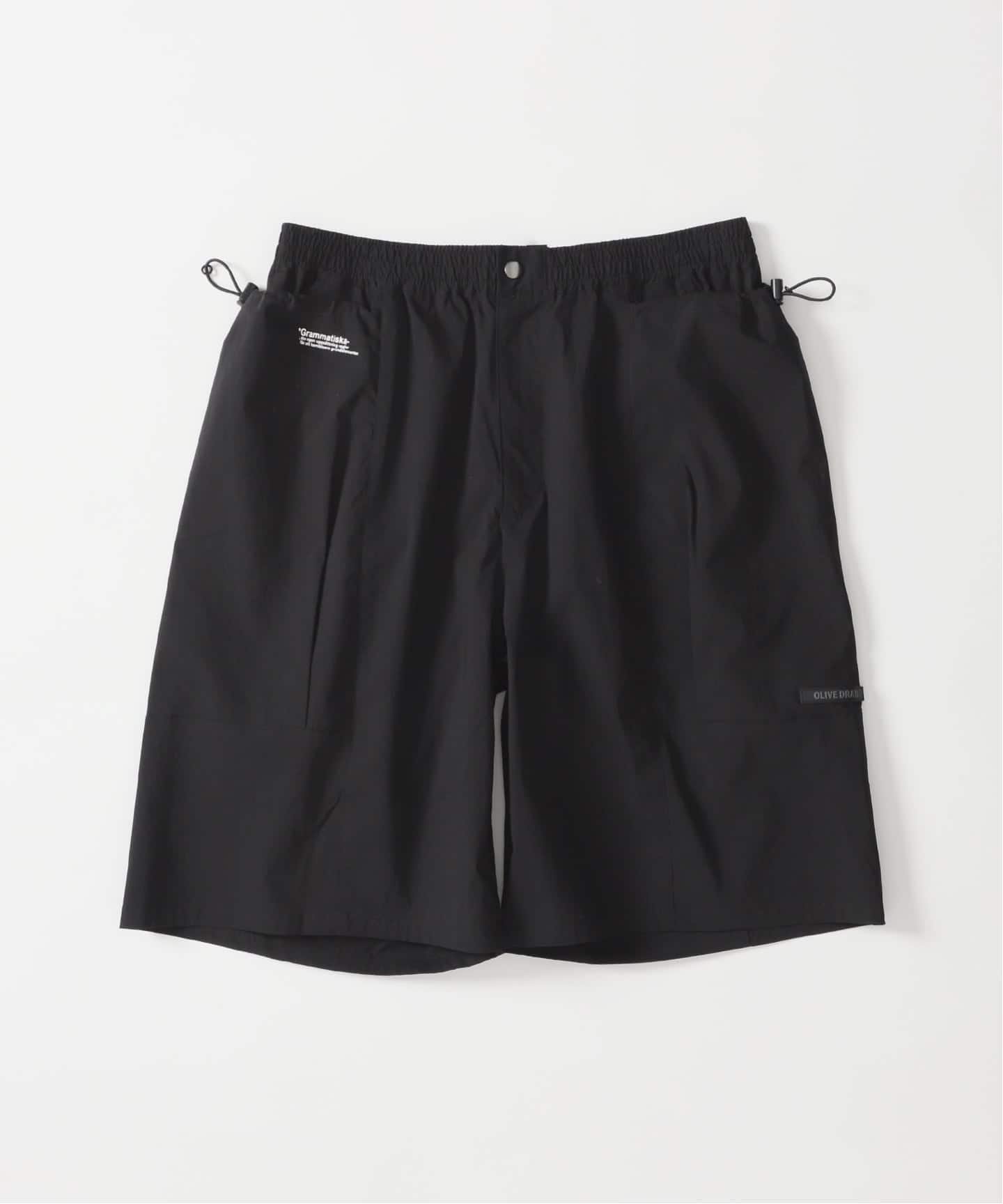 OLIVEDRAB CARRY PKT ショートパンツ ベーセーストック パンツ その他のパンツ ブラック ベージュ カーキグリーン