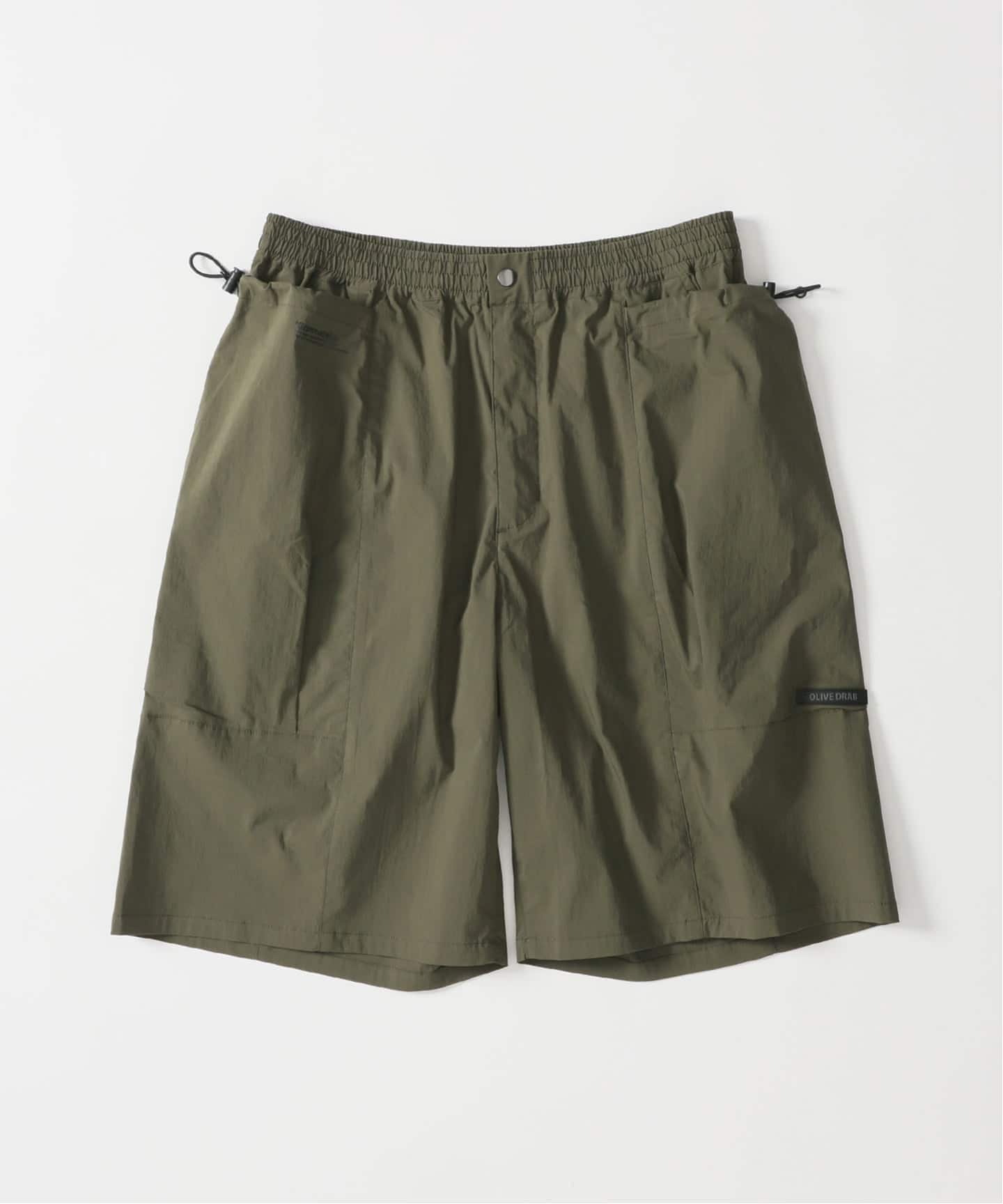 OLIVEDRAB CARRY PKT ショートパンツ ベーセーストック パンツ その他のパンツ ブラック ベージュ カーキグリーン