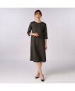 【SALE/49%OFF】SCAPA ウールシャンブレーワンピース スキャパ ワンピース・ドレス ドレス グレー ブラウン【送料無料】