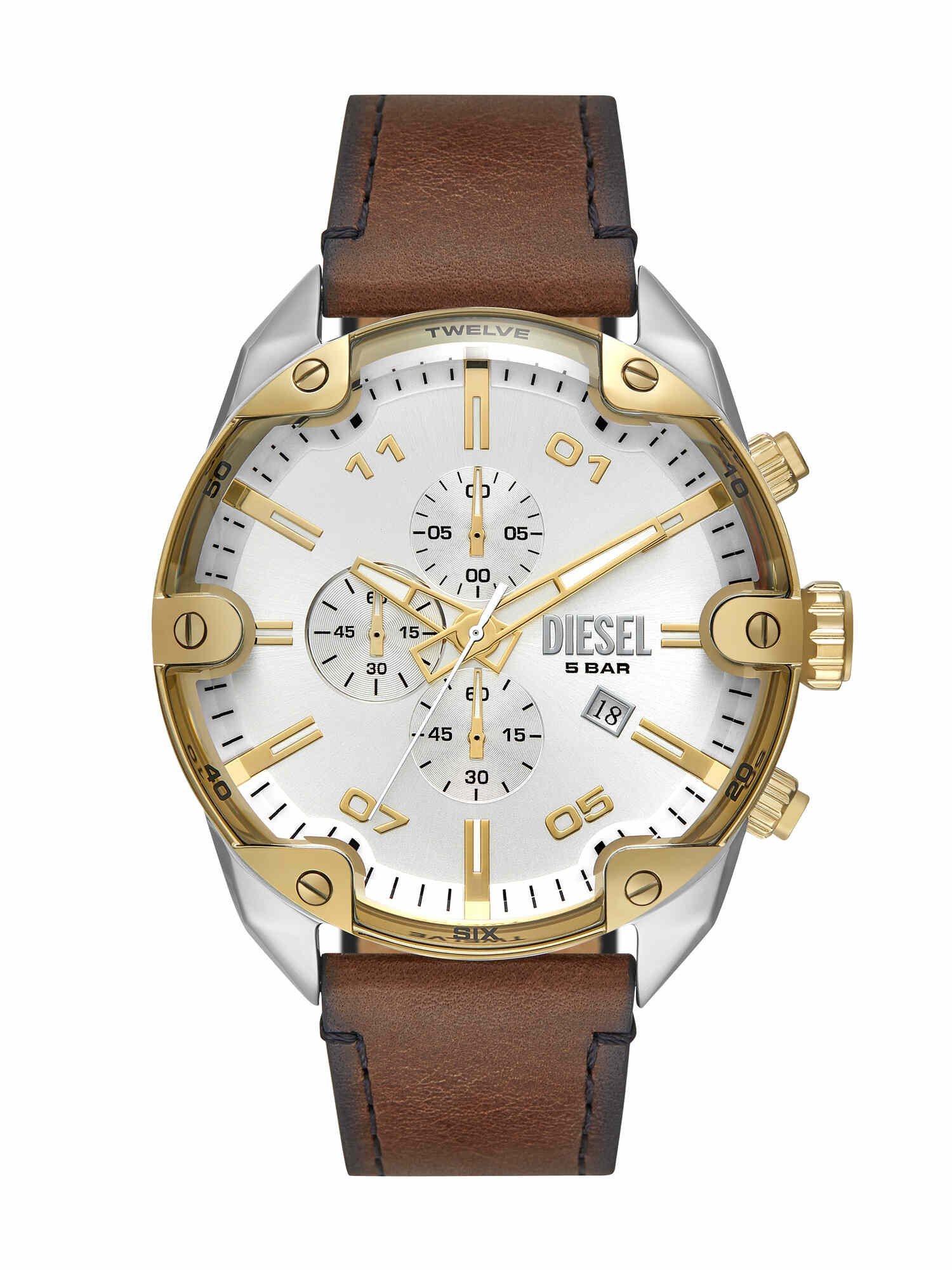 DIESEL ディーゼル 腕時計 メンズ アナログ レザー DZ4665 ウォッチステーションインターナショナル アクセサリー・腕時計 腕時計【送料無料】