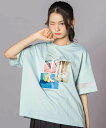 【SALE/30%OFF】ZIDDY フォトプリント半袖Tシャツ(130~160cm) ベベ オンライン ストア トップス カットソー・Tシャツ ブラック ホワイト グリーン