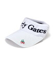 PEARLY GATES サマーニットUVバイザー (UNISEX) パーリーゲイツ 帽子 その他の帽子 ネイビー ホワイト グリーン【送料無料】