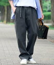CIAOPANIC TYPY コットンツイルベルティッドイージーパンツ チャオパニックティピー パンツ その他のパンツ ネイビー ブラック ベージュ【送料無料】