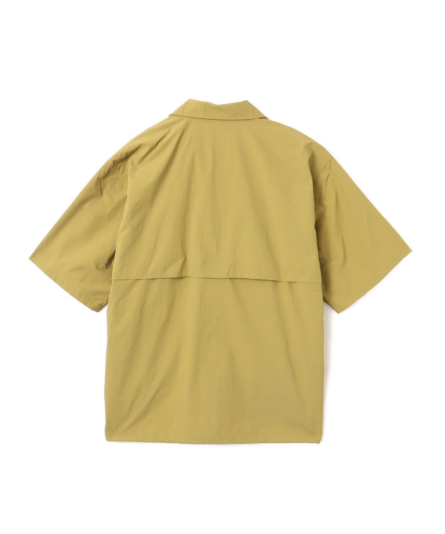 atmos atmos S/S Nylon Utility Shirt BEIGE アトモス トップス シャツ・ブラウス ベージュ