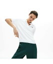 LACOSTE リラックスフィットピケポロシャツ(半袖) ラコステ カットソー ポロシャツ ホワイト ブラック ネイビー レッド イエロー ピンク ブルー グリーン【送料無料】