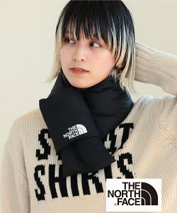 BEAMS BOY THE NORTH FACE / Nuptse Muffler ビームス ウイメン ファッション雑貨 マフラー・ストール・ネックウォーマー ブラック【送料無料】