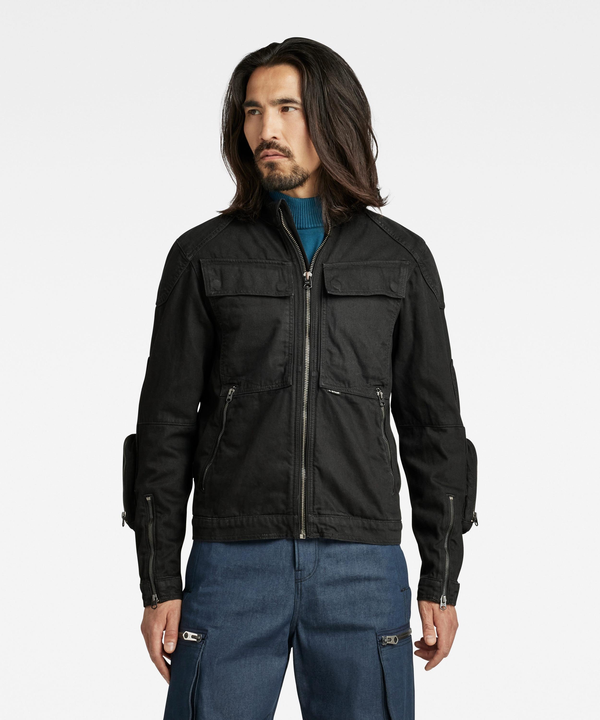 送料込★G-Star★Long Biker ジャケット 楽天市場】g-star raw ジャケット(素材(生地・毛糸)本革