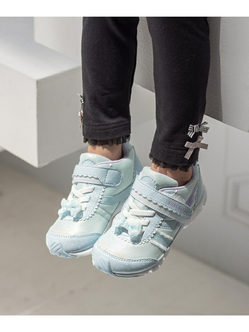 【SALE／30%OFF】any FAM KIDS スーパースターコラボ ムーンスター スニーカー エニィファム シューズ・靴 スニーカー ブルー パープルのサムネイル