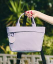 トッカ　マザーズバッグ TOCCA 【WEB限定&一部店舗限定】【撥水】ARIA TOTE M トートバッグ M トッカ バッグ トートバッグ パープル ブラック ピンク ベージュ【送料無料】