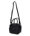 X-girl FAUX LEATHER 2WAY SHOULDER BAG バッグ X-girl エックスガール バッグ ショルダーバッグ ブラック ブルー【送料無料】 その1