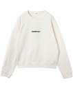 【SALE/50%OFF】WEGO MEN'S THEBOYエルボーパッチクルーネックPO ウィゴー トップス パーカー・フーディー グレー ホワイト ブラック