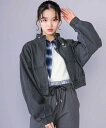 【SALE/50%OFF】ZIDDY 【 ニコ☆プチ 掲載 】ハイネックデニムジャケット(130~160cm) ベベ オンライン ストア ジャケット・アウター テーラードジャケット・ブレザー ブラウン ブラック