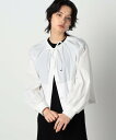 【SALE/82%OFF】COMME CA ISM 【セットアップ対応】タイプライター ノーカラーブルゾン コムサイズム ジャケット・アウター ブルゾン・ジャン...