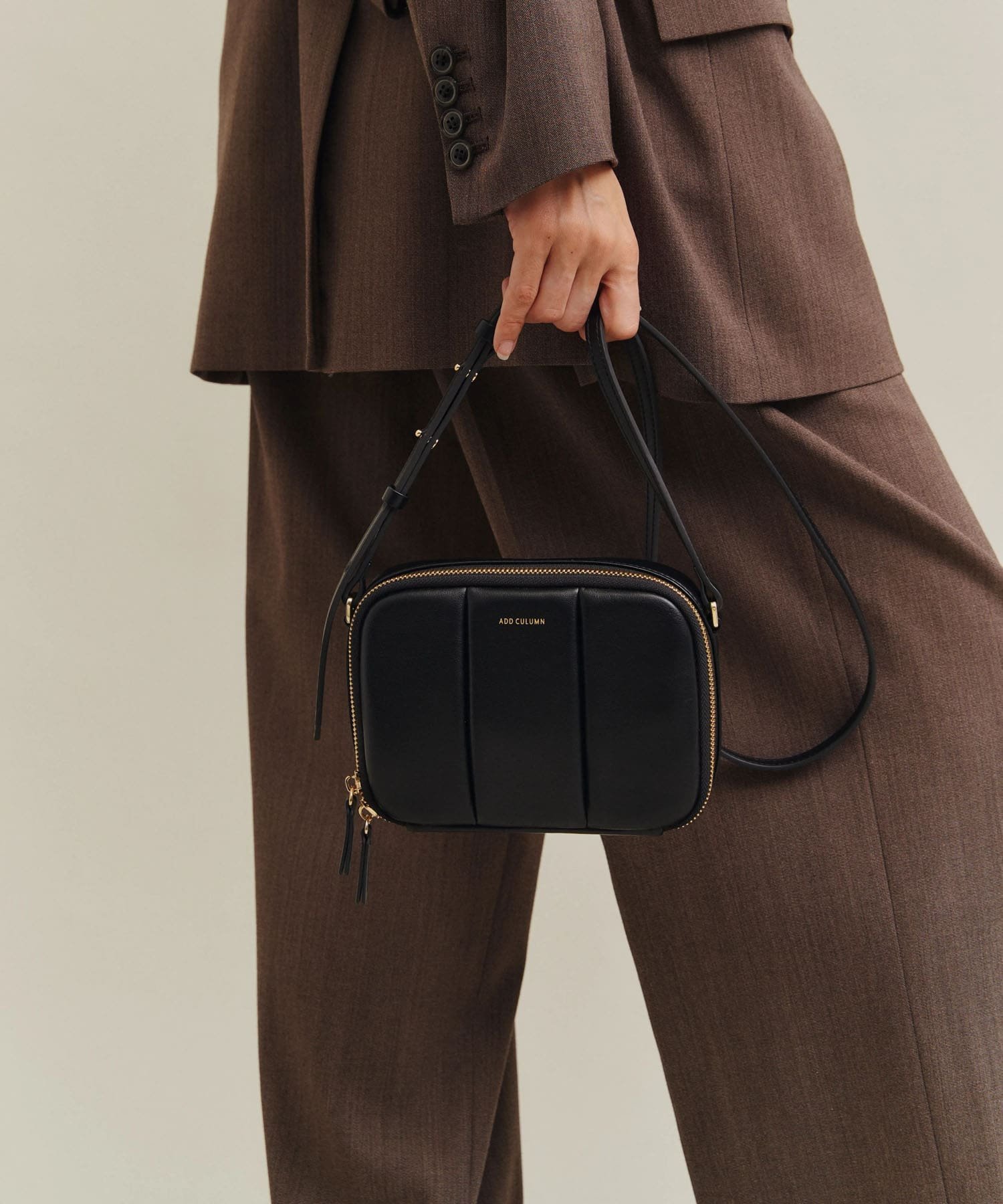 RODE SKO ADD CULUMN PUFF THREE POCHETTE ロデスコ バッグ ショルダーバッグ ブラック ホワイト【送料無料】のサムネイル