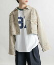 【SALE/60%OFF】KBF WIDEデニムジャケット ケービーエフ ジャケット・アウター デニムジャケット ブルー ベージュ【送料無料】