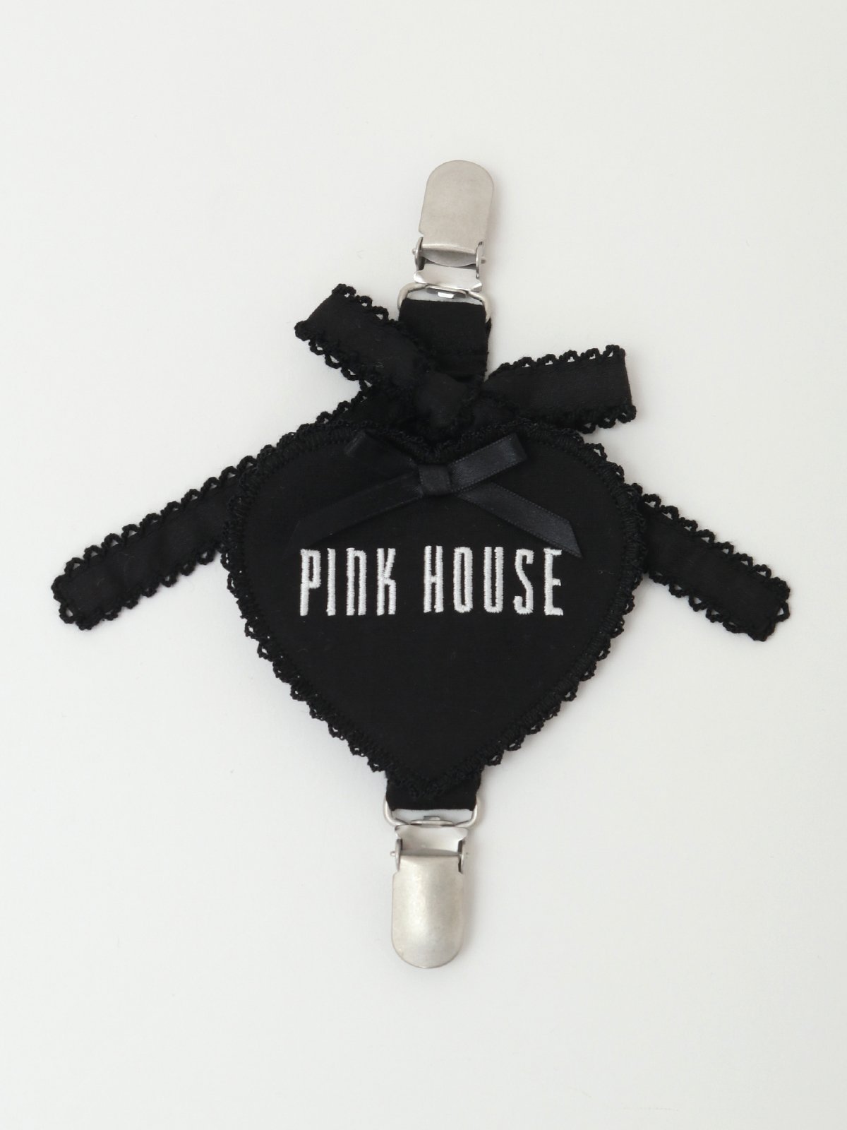 PINK HOUSE ハートモチーフサスペンダークリップ ピンクハウス アクセサリー・腕時計 ブロー
