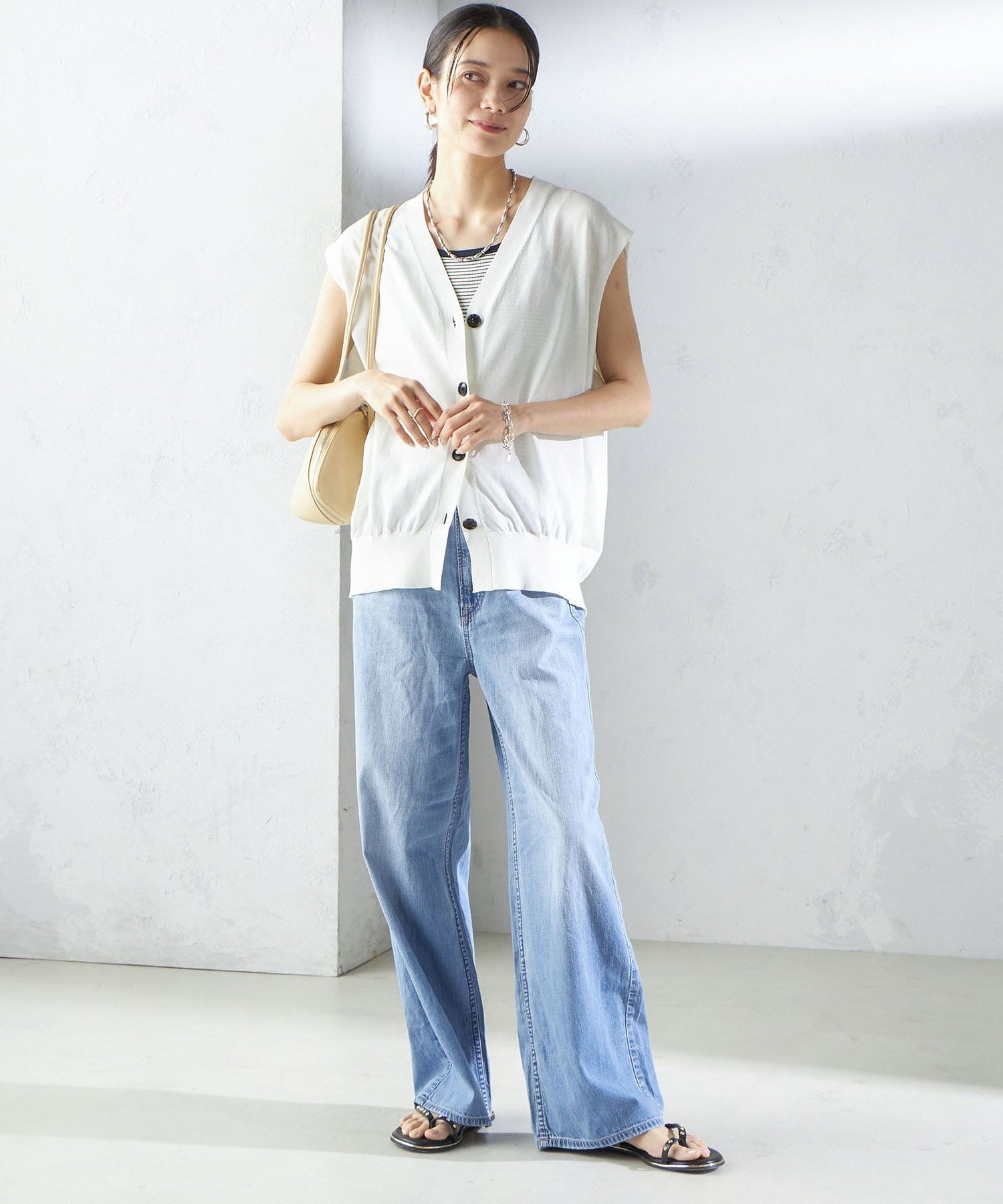 【SALE／40%OFF】SHIPS WOMEN upper hights:THE LAZY SISTER シップス パンツ ジーンズ・デニムパンツ【送料無料】