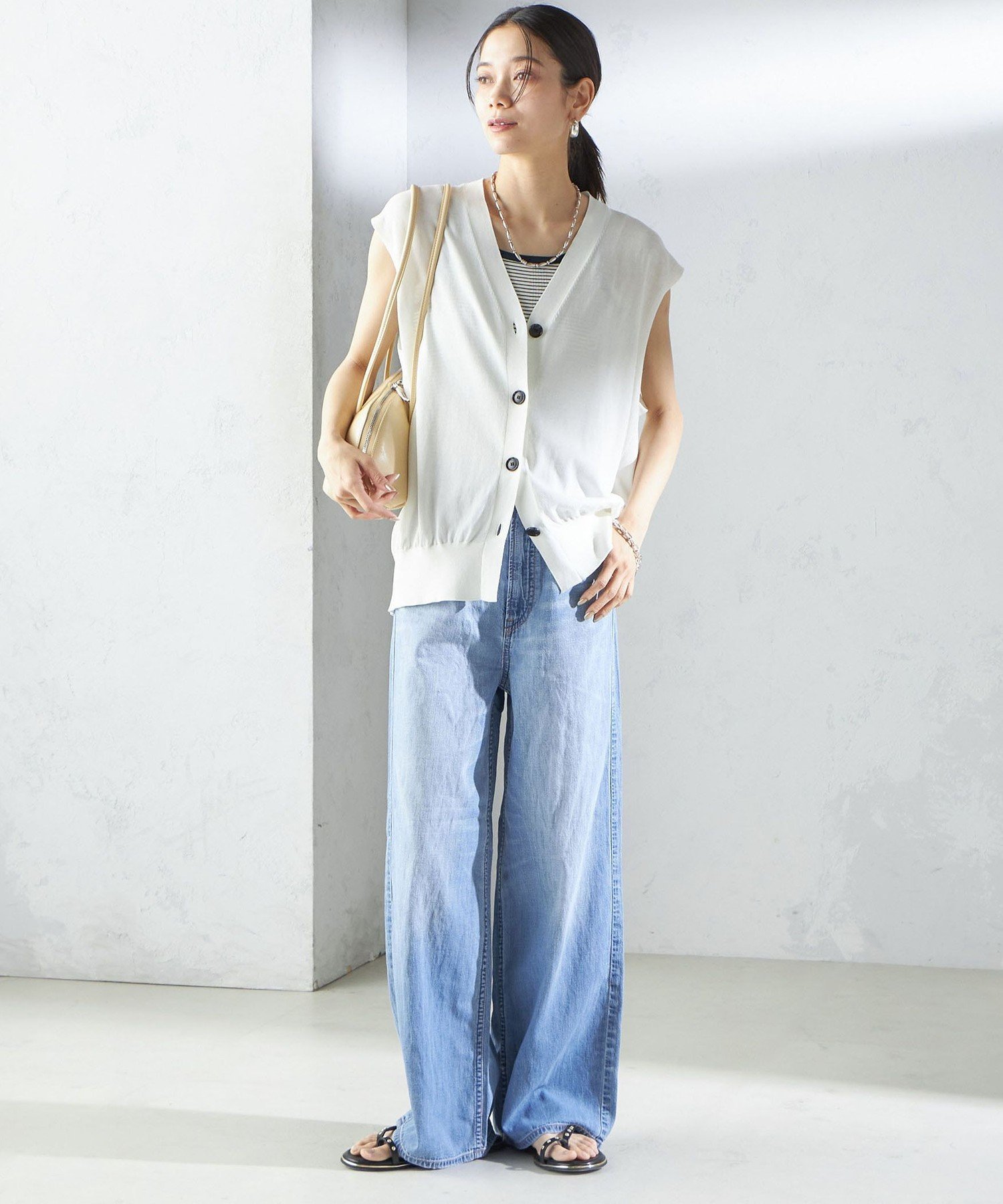 【SALE／40%OFF】SHIPS WOMEN upper hights:THE LAZY SISTER シップス パンツ ジーンズ・デニムパンツ【送料無料】