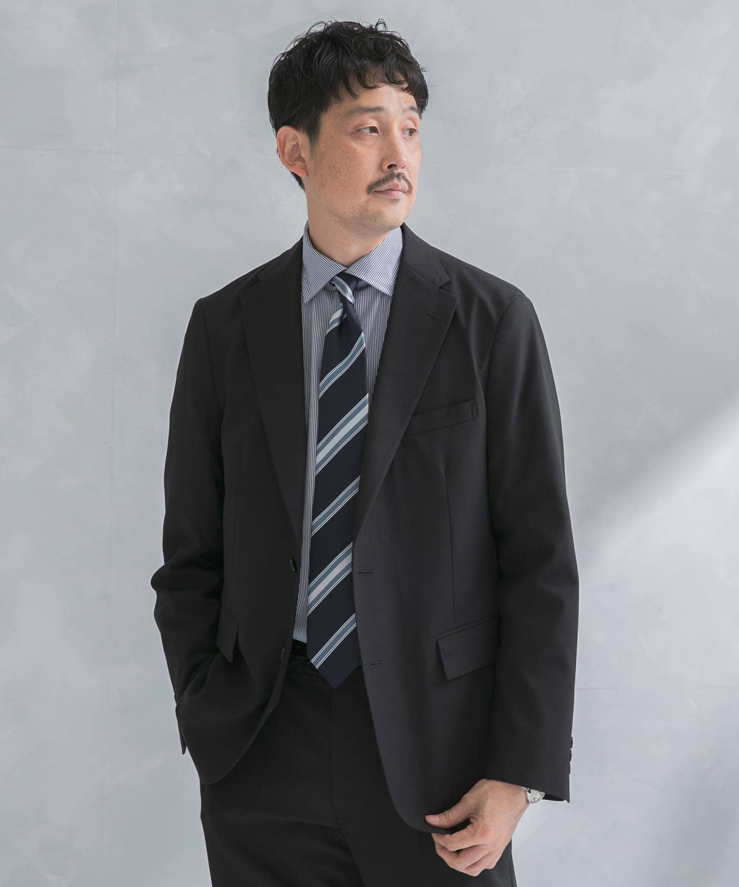 楽天Rakuten Fashion【SALE／50％OFF】URBAN RESEARCH DOORS 『イージーケア』LIFE STYLE TAILOR クリアツイルコンフォータブルスマートジャケット アーバンリサーチドアーズ ジャケット・アウター テーラードジャケット・ブレザー ネイビー グレー【送料無料】