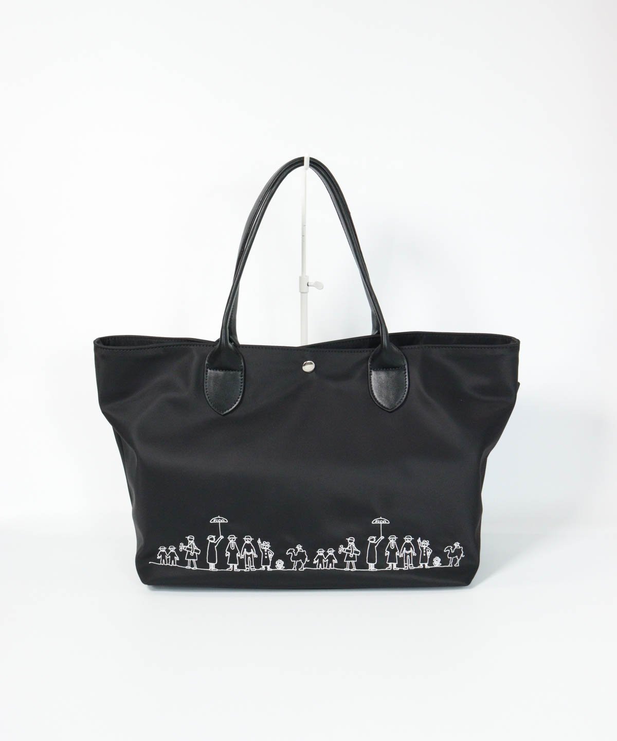 Picone Club 【ピッコーネクラブ公式】ファミリー刺繍トートバッグ ピッコーネクラブ スポーツ・アウトドア用品 ゴルフグッズ レッド ブラック【送料無料】