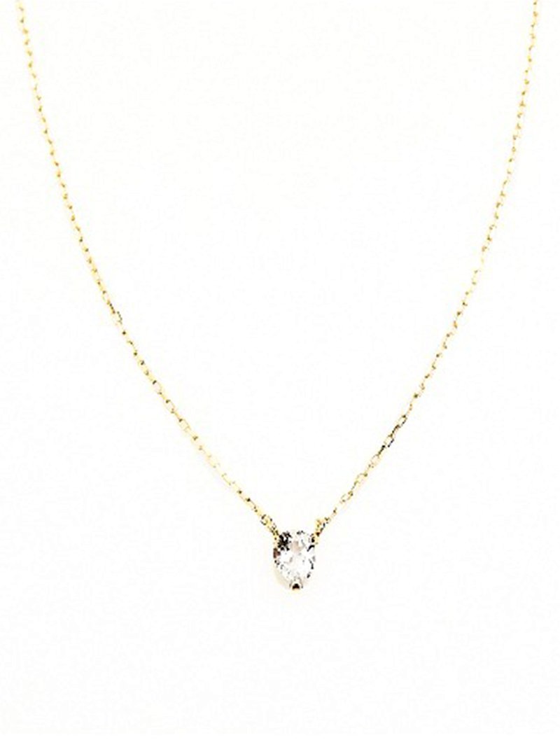 les bon bon les bon bon/float necklace yellow gold フロート ネックレス イエローゴールド K10 10K ジュエリー MADE IN JAPAN 日本製 ルボンボン BOB159 ギフト セットアップセブン アクセサリー・腕時計 ネックレス ゴールド【送料無料】